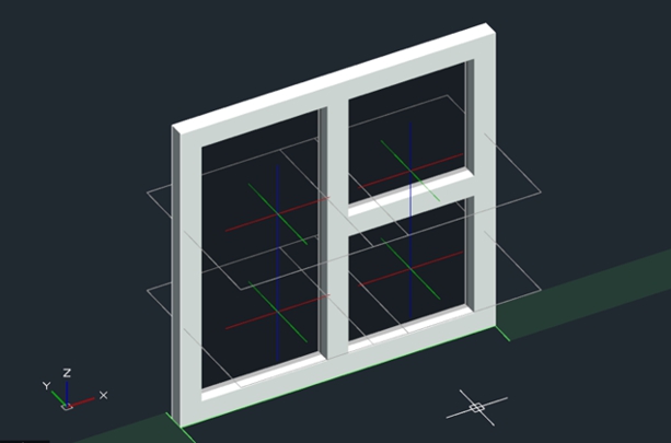 Abertura com 4 pontos de extruso